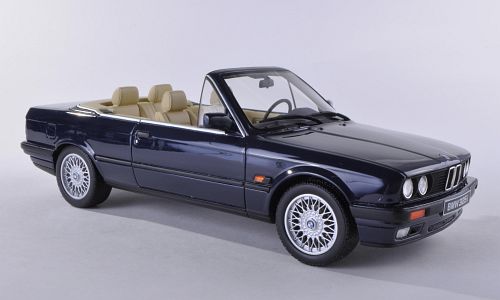 Модель 1:18 BMW 325i (E30) Cabrio - dark blue 