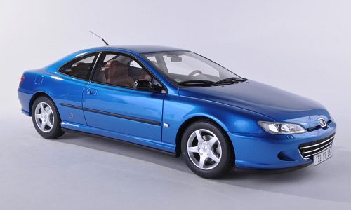 peugeot 406 coupe - blue  OT115 Модель 1:18