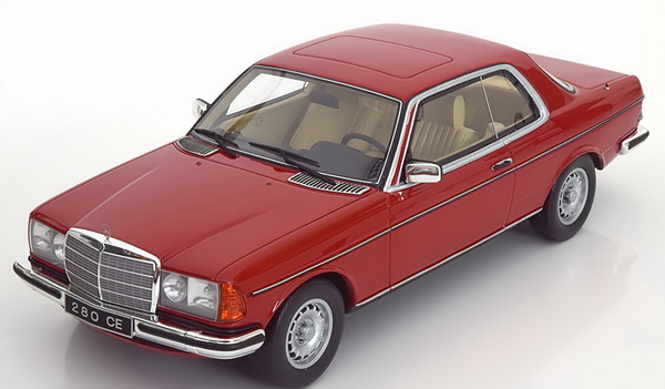 Модель 1:18 Mercedes-Benz 280 CE (C123) Coupe - red