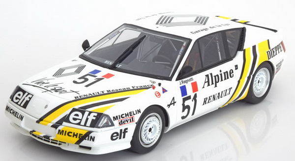 Модель 1:18 Renault Alpine GTA №51 Europa Cup (Jean «Jeannot» Ragnotti)