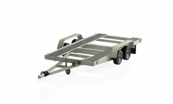 car trailer - silver OT225 Модель 1:18