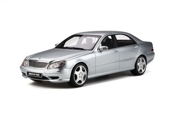 Модель 1:18 Mercedes-Benz S 55 AMG (W220) - silver (L.E.2000pcs)