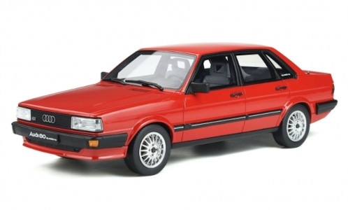 Модель 1:18 Audi 80 (B2) quattro - red