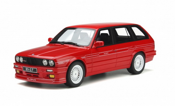 BMW Alpina B3 2.7 Touring (E30) - red (L.E.3000pcs) OT366 Модель 1:18