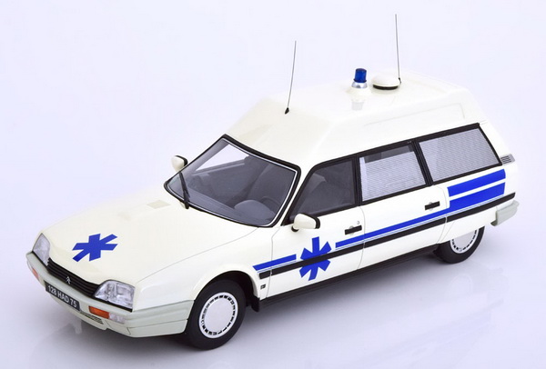 Модель 1:18 Citroen CX Break Heuliez Ambulance 1987