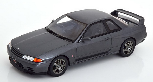 Модель 1:18 Nissan Skyline GT-R (BNR32) 1993 - grey met.