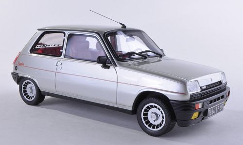 Модель 1:18 Renault 5 Alpine Turbo - silver