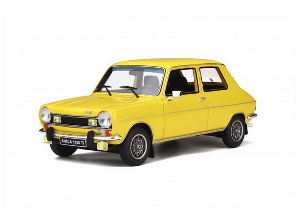 Модель 1:18 Simca 1100 Ti - yellow 1975