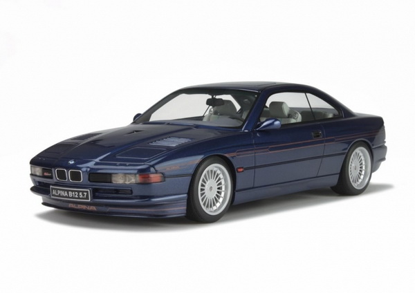 Модель 1:18 BMW 850 (E31) Alpina B12 5.7 - blue (L.E.2000pcs)