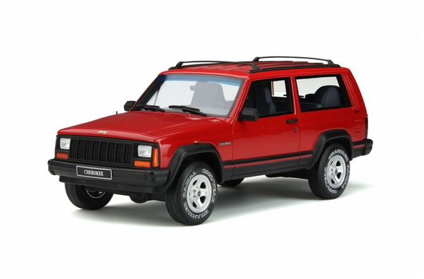 Модель 1:18 Jeep Cherokee 2.5 EFI - red