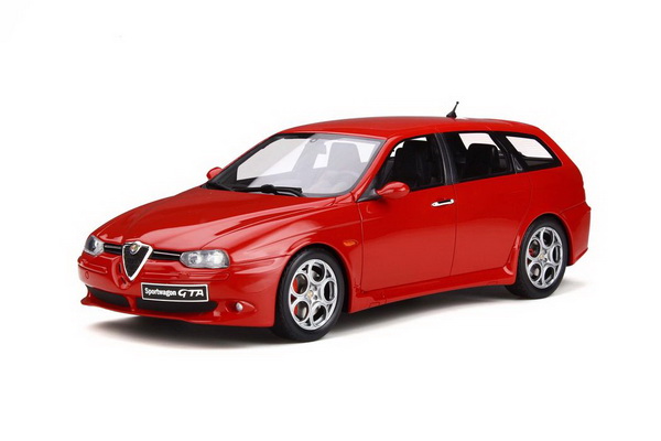 Модель 1:18 Alfa Romeo 156 GTA Sportwagon 2002 - red