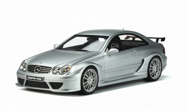 Модель 1:18 Mercedes-Benz CLK DTM AMG Coupe - silver (L.E.2500pcs)