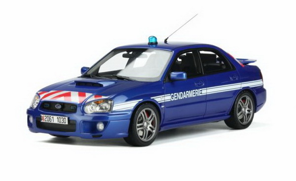 Модель 1:18 Subaru Impreza STI WRX Gendarmerie (L.E.2000pcs)
