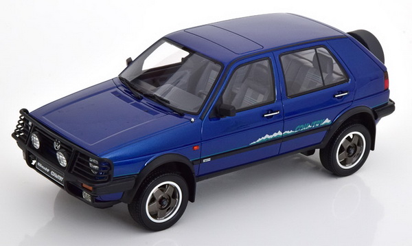 VW Golf 2 Country 1990 - blue met. OT973 Модель 1:18