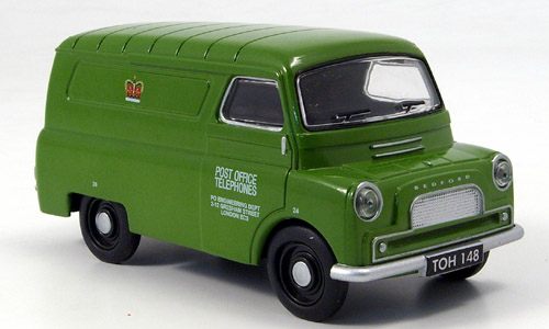 Модель 1:43 Bedford CA Van «Post Office Telephones, GPO» - green