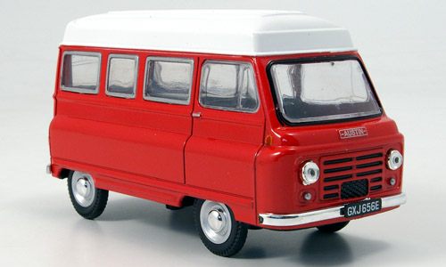 Модель 1:43 Austin J2 High Top, red/white