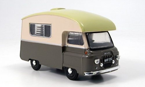 Модель 1:43 Morris Paralanian Camper - green/beige