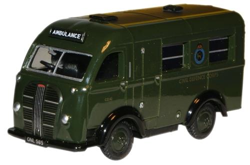 austin welfarer ambulance civil defence 76AK014 Модель 1:76
