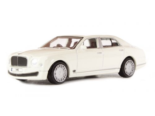 Модель 1:76 Bentley Mulsanne - white