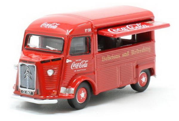 citroen type h van «coca-cola» - red 76CIT003CC Модель 1:76