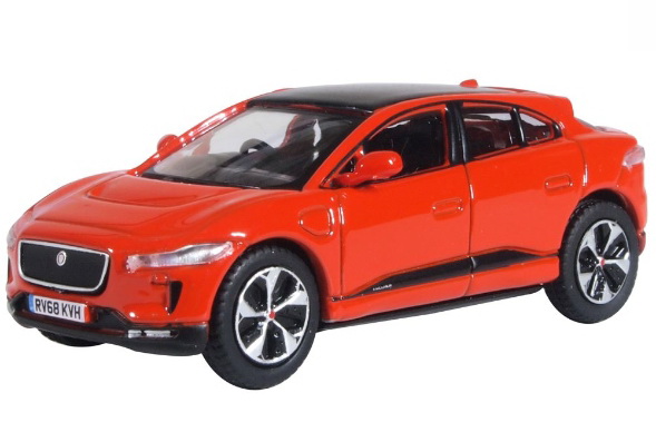 jaguar -pace кроссовер электрический - red 76JIP001 Модель 1:76