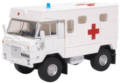 land rover fc ambulance 4x4 nato bosnia - white 76LRFCA003 Модель 1:76