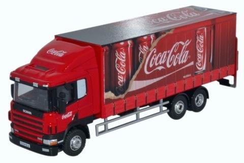 Модель 1:76 Scania 94D260 6х4 «Coca-Cola» (фургон)