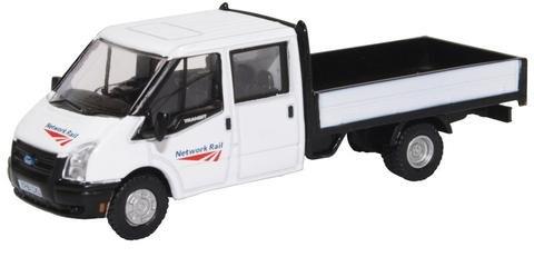 Модель 1:76 Ford Transit двойная кабина грузовик «Network Rail» - white