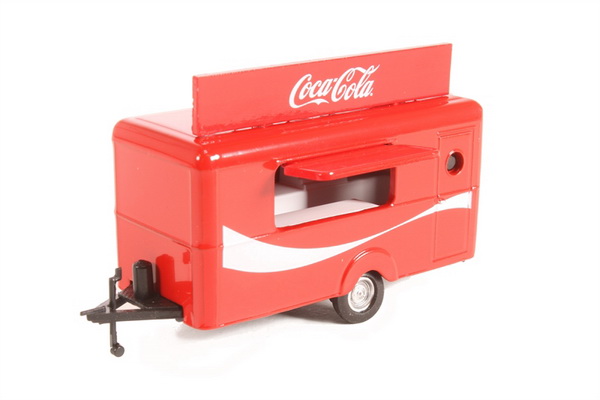mobile trailer «coca-cola» - red 76TR015CC Модель 1:76