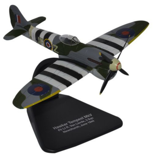 hawker "tempest" mk.v бельгийского пилота remy van lierde raf newchurch июнь 1944 AC062 Модель 1:72