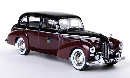 humber pullman limousine (Барон Ротшильд) - black/burgundy HPL001 Модель 1:43