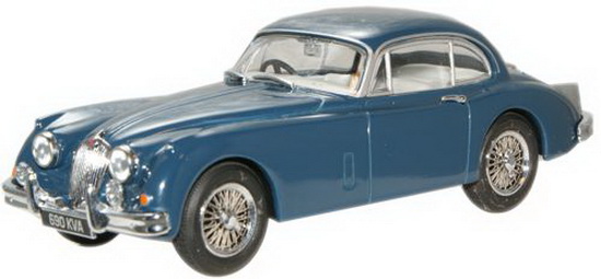 Модель 1:43 Jaguar XK 150 Сoupe - cotswold blue