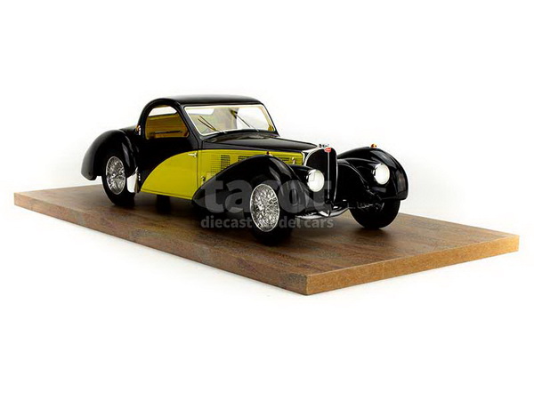 Модель 1:18 Bugatti Type 57 SC Atalante - black/yellow