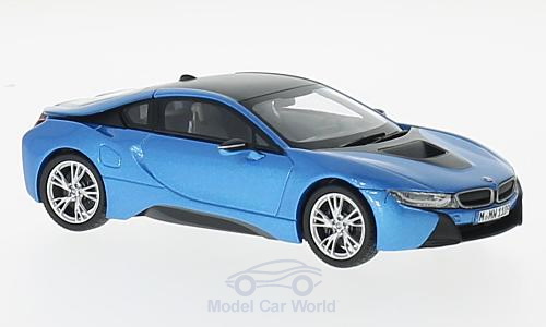 Модель 1:43 BMW i8 - blue met/black