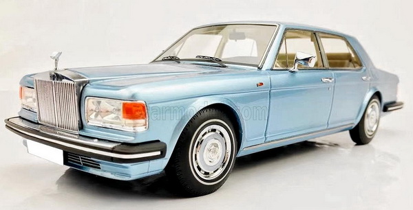 Модель 1:18 Rolls-Royce Silver Spirit 1980 - Light blue(Ltd. ed. 50 pcs)