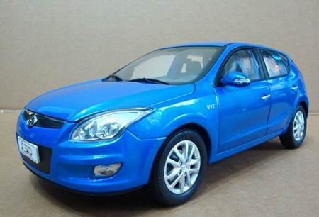 Модель 1:18 Hyundai i30 - blue