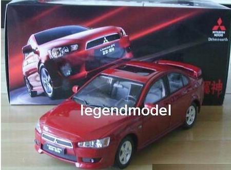 Модель 1:18 Mitsubishi Lancer EX - red