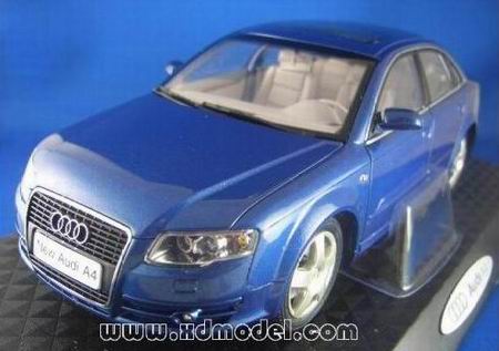 Модель 1:18 Audi A4 - blue