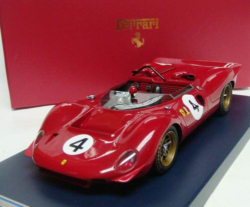 Модель 1:18 Ferrari 350 P4 NART №4 Can-Am - red
