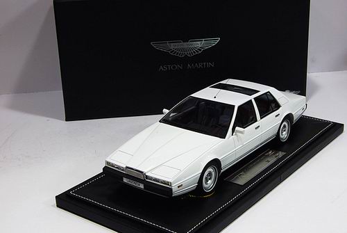 Модель 1:18 Aston Martin Lagonda - White [смола, без открывающихся элементов]