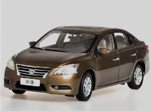 Модель 1:18 Nissan Sylphy - gold