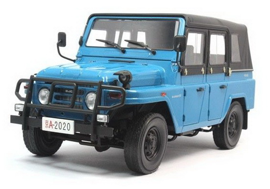 beijing jeep bj2020vj - blue CPM18149A Модель 1:18