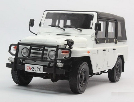 beijing jeep bj2020vj - white CPM18149B Модель 1:18