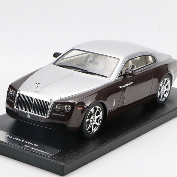 Модель 1:18 Rolls-Royce Wraith - brown/silver