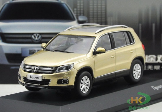 Модель 1:43 Volkswagen Tiguan - gold