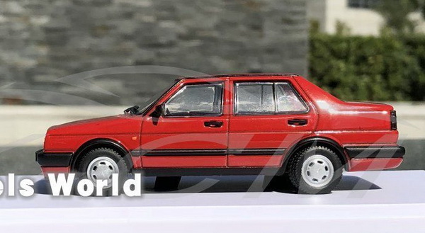Модель 1:43 Volkswagen Jetta Mk II (China) - red (L.E.799pcs)