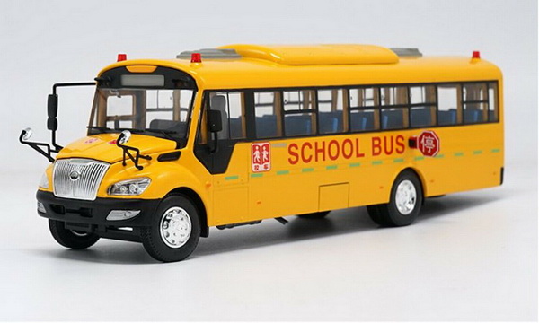 Модель 1:42 Yutong ZK6109DX School bus