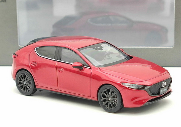 Модель 1:43 Mazda 3 5HB 2019 Skyactiv-X - Red