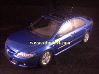 mazda 6 5hb 5-door hatchback - blue M6Hatc-bl Модель 1:18