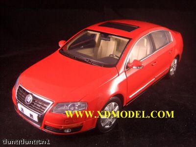Модель 1:18 Volkswagen Magotan sedan - red